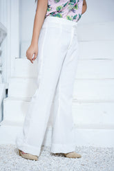 White Georget Dress Pant